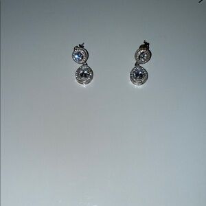 Elegant Silver Drop Earrings